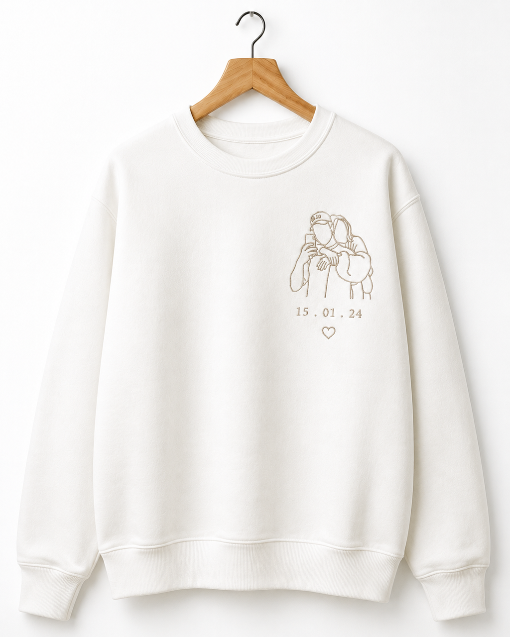 Camiseta Nós Bordada