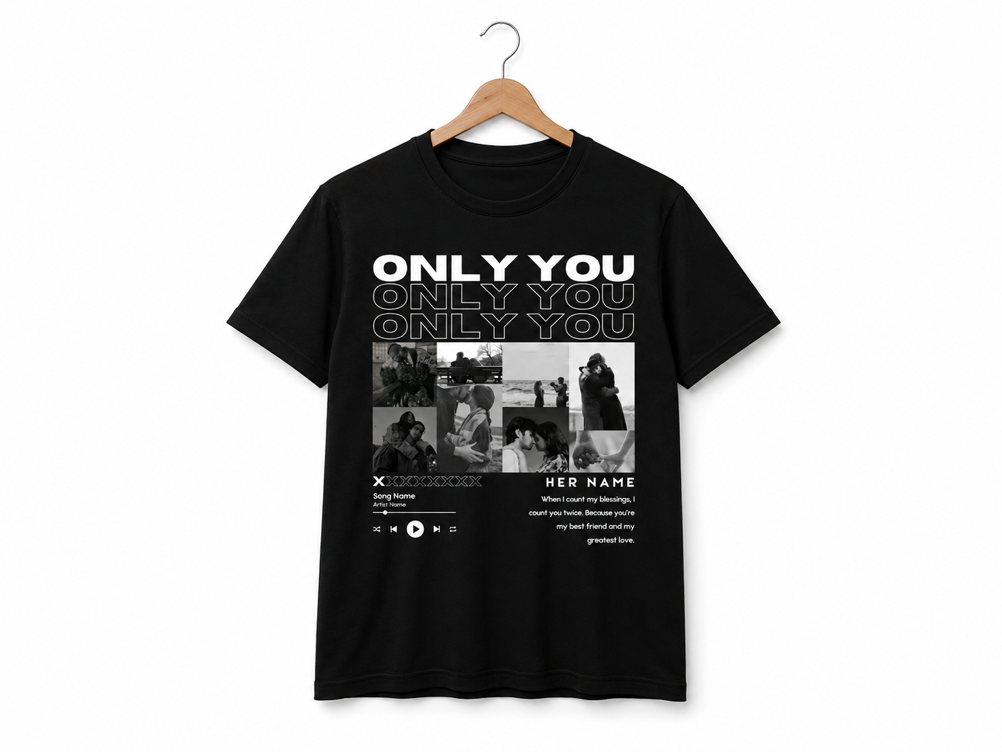 Camiseta Only you